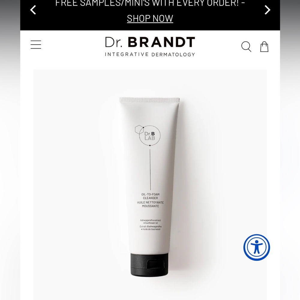 Dr. Lab foaming face cleanser